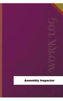 Assembly Inspector Work Log