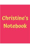 Christine's Notebook