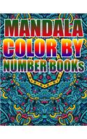Mandala Color by Number Books: Kids and Adults