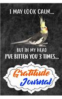 Gratitude Journal: Practice Gratitude and Daily Reflection to Reduce Stress, Improve Mental Health, and Find Peace in the Everyday For Cockatiel Parrot Bird Lovers