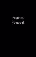 Baylee's Notebook