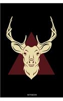 Notebook: Lustiges Jagd Notizbuch Jagdsport für Jäger Geschenk Rotwild Geburtstag Opa Buch Reh Geweih Hirsch Heft Jagdurlaub Schützenfest Gästebuch Rehbock Ja