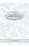 Jordan - Lined Notebook