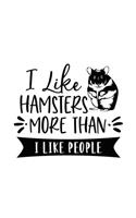 I Like Hamsters More Than I Like People