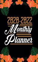 2020-2022 Monthly Planner: 36-Month Calendar 3 Year Monthly Planner + Holiday Reminder