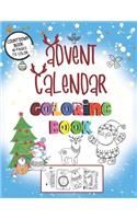 Advent Calendar Coloring Book