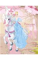 Princesas libro para colorear 3 & 4
