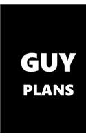 2019 Daily Planner For Men Guy Plans White Font Black Design 384 Pages: (Notebook, Diary, Blank Book)