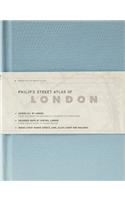 Philip's Street Atlas of London: De Luxe Edition Blue Snake(Philip's Street Atlas)