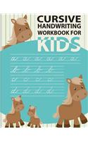 Cursive handwriting workbook for kids: workbook cursive, k workbook age 5, cursive handwriting workbook for teens, workbooks for preschoolers