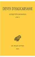 Denys d'Halicarnasse, Antiquites Romaines
