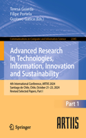 Advanced Research in Technologies, Information, Innovation and Sustainability: 4th International Conference, ARTIIS 2024, Santiago de Chile, Chile, October 21–23, 2024, Revised Selected Papers, Part I(2345 Communications in Computer and Information Science)