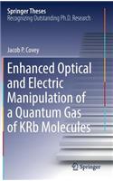 Enhanced Optical and Electric Manipulation of a Quantum Gas of Krb Molecules