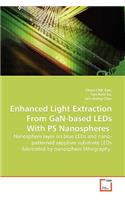 Enhanced Light Extraction From GaN-based LEDs With PS Nanospheres - Nanosphere layer on blue LEDs and nano-patterned sapphire substrate LEDs fabricated by nanosphere lithography