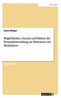 Möglichkeiten, Grenzen und Risiken der Personalentwicklung zur Motivation von Mitarbeitern