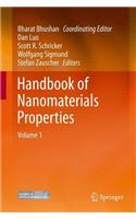 Handbook of Nanomaterials Properties