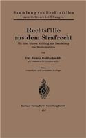 Rechtsfälle aus dem Strafrecht