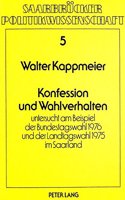 Konfession Und Wahlverhalten