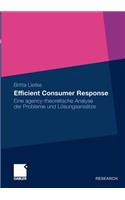 Efficient Consumer Response: Eine agency-theoretische Analyse der Probleme und Lösungsansätze(German)