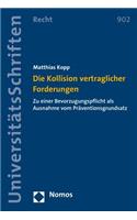 Die Kollision Vertraglicher Forderungen