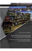 Implikationen des Neuromarketing für den Lebensmitteleinzelhandel: Erfolgsfaktoren für die Supermarktgestaltung nach neuronalen Prinzipien