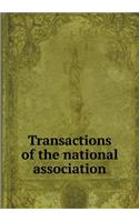 Transactions of the National Association