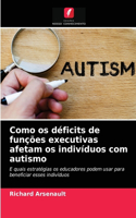 Como os déficits de funções executivas afetam os indivíduos com autismo