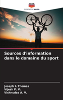 Sources d'information dans le domaine du sport