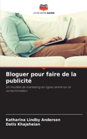 Bloguer pour faire de la publicité