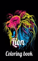 Lion coloring book