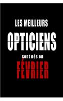 Les Meilleurs Opticiens sont nés en Février carnet de notes