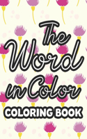 Word in Color Coloring Book