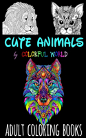 CUTE ANIMALS - Adult Coloring Books