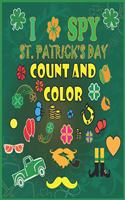 I Spy St. Patrick's Day Count and Color