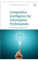 Competitive Intelligence for Information Professionals