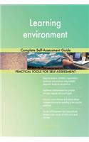 Learning environment Complete Self-Assessment Guide