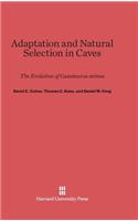 Adaptation and Natural Selection in Caves