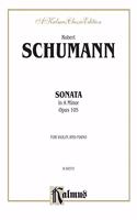 SCHUMANN SONATA A MINOR OP105 V