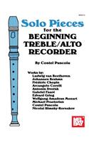 Solo Pieces For The Beginning Treble/Alto Recorder