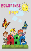 ABC coloring page