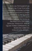 Nouum Testamentum Graecum, Cum Vulgata Interpretatione Latina Graeci Contextus Lineis Inferta Quae Quidem Interpretatio Cum À Graecarum Dictionum Proprietate Discedit, Sensum, Videlicet, Magis Quam Verba Exprimens, in Margine Libri Est Collocata At