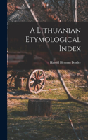 Lithuanian Etymological Index
