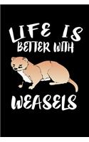 Life Is Better With Weasels: Animal Nature Collection