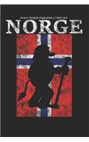 Wikstroem - Notes: Norwegen Troll Wandern used look - Notizbuch 15,24 x 22,86 unliniert
