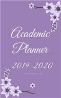 Academic Planner 2019-2020 weekly monthly 5 x 8