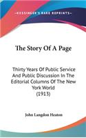 Story Of A Page