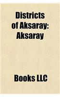 Districts of Aksaray