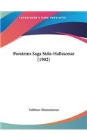 Porsteins Saga Sidu-Hallssonar (1902)