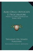 Albo Degli Avvocati E Procuratori