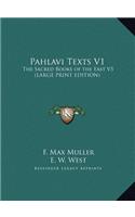 Pahlavi Texts V1: The Sacred Books of the East V5